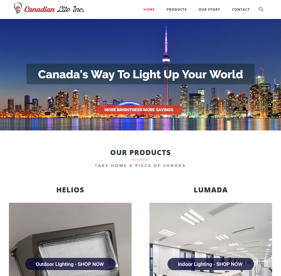 Canadian Lite's official website